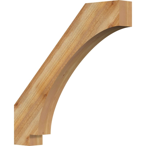 Ekena Millwork 4"W x 30"D x 30"H Imperial Rough Sawn Knee Brace, Western Red Cedar BRC04X30X30IMP00RWR - main
